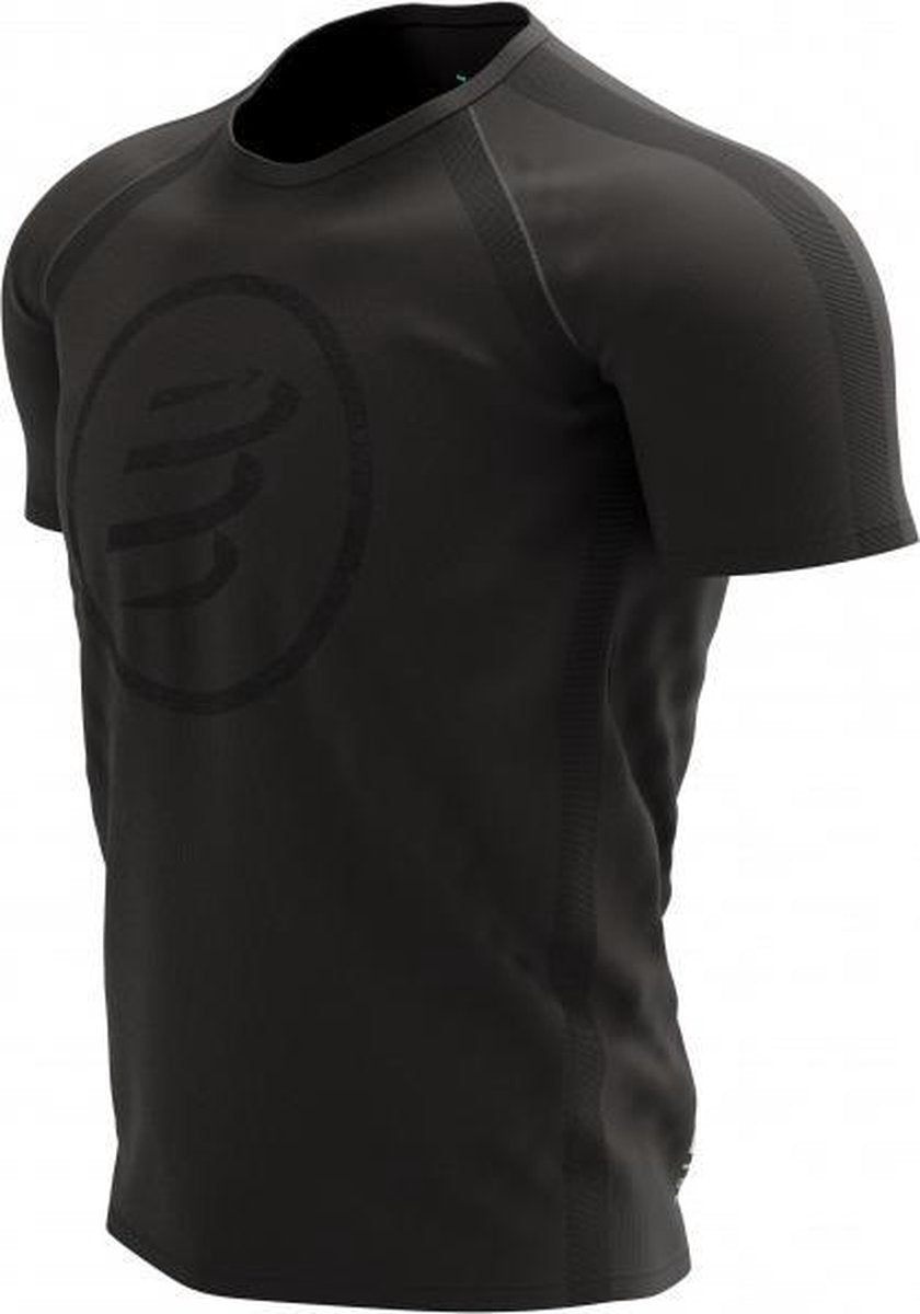 Compressport Black Edition Shirt Heren - zwart - maat XL