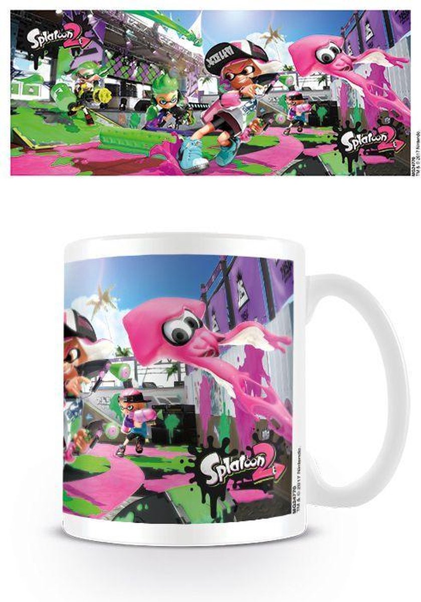 Nintendo Splatoon 2 Game Cover Mok