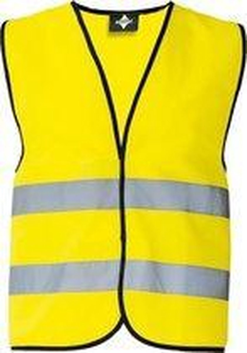 KX500 Korntex Veiligheidshesje volwassen EN ISO 20471 / EN 1150 - Maat XXL - Unisex – Geel
