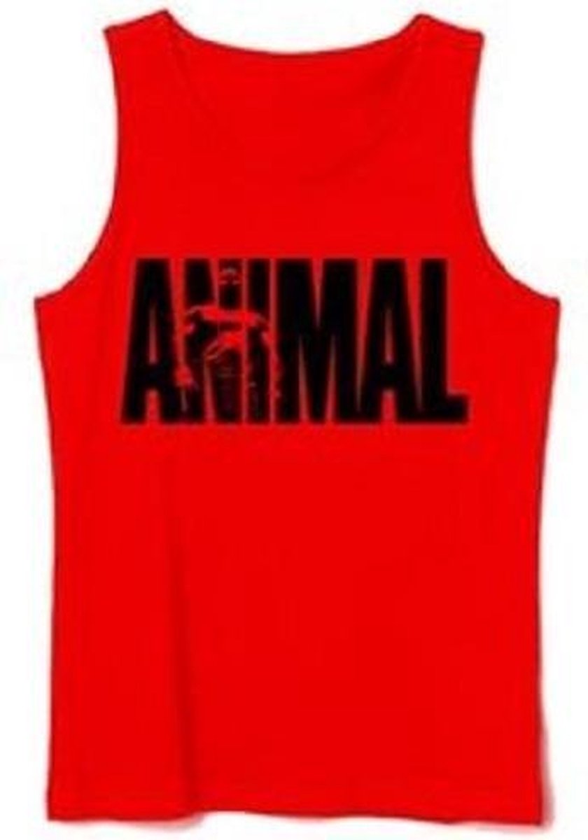 Animal Iconic Tank Top Maat M Geel