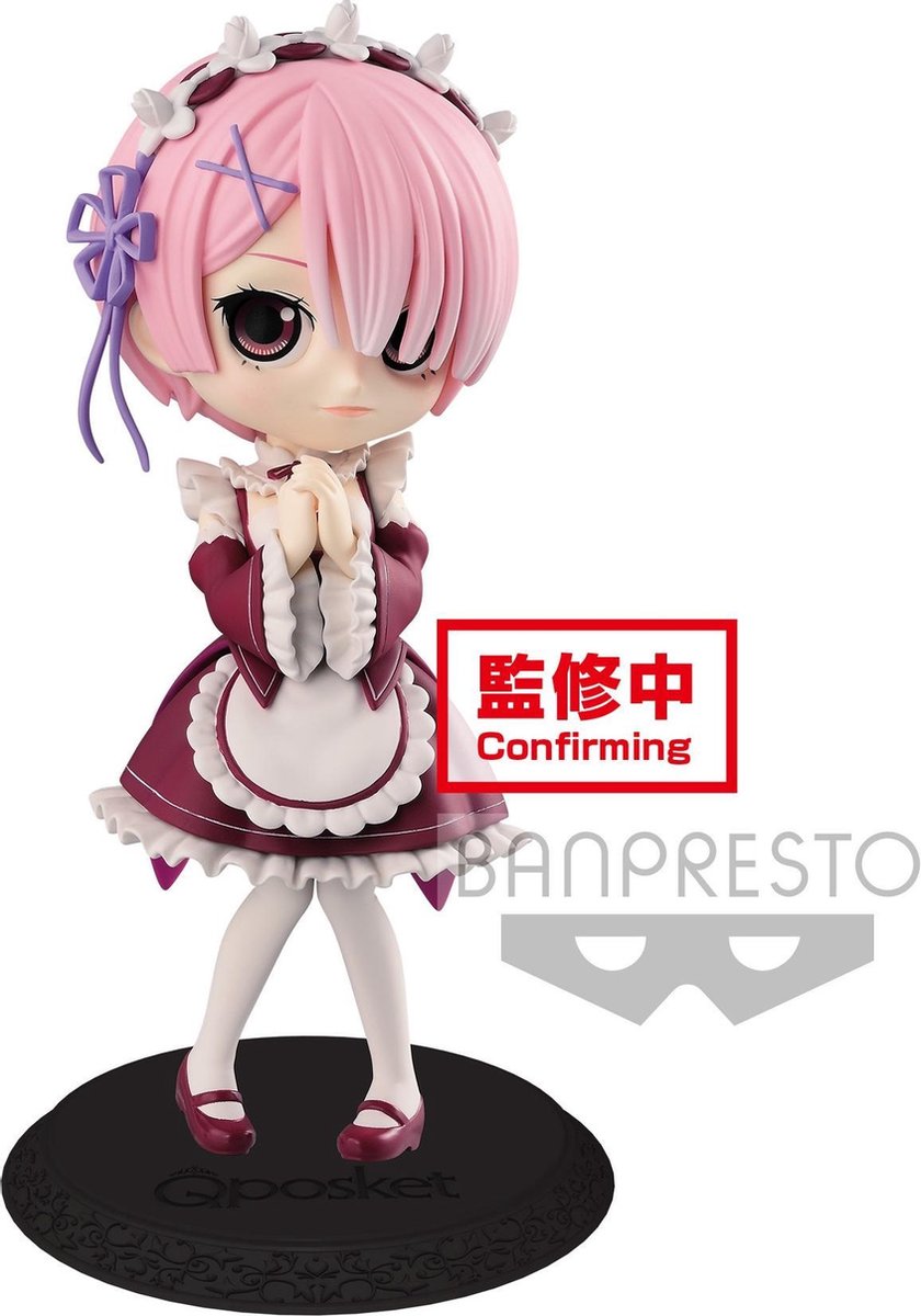 RE:ZERO - Q Posket Starting Life in Another World - Ram Vers.B - 14cm