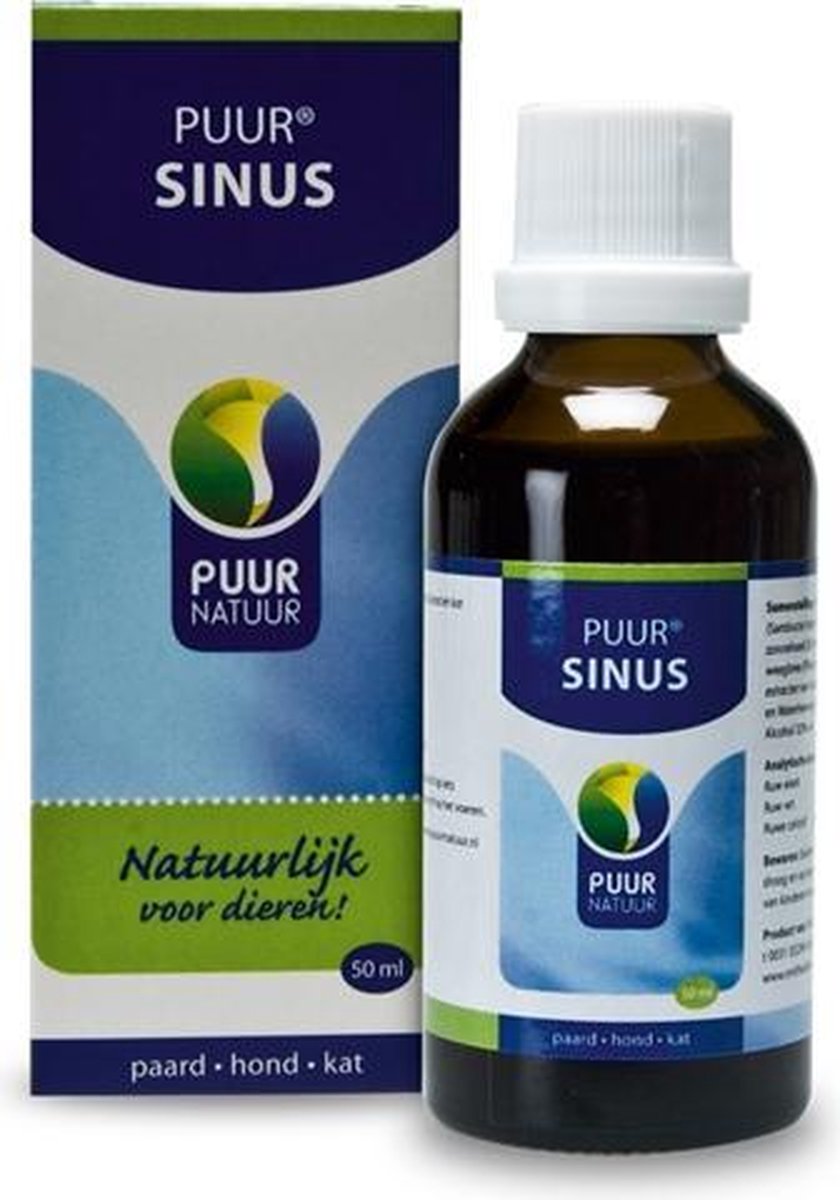Puur natuur sinus hond en kat - 50 ml - 1 stuks