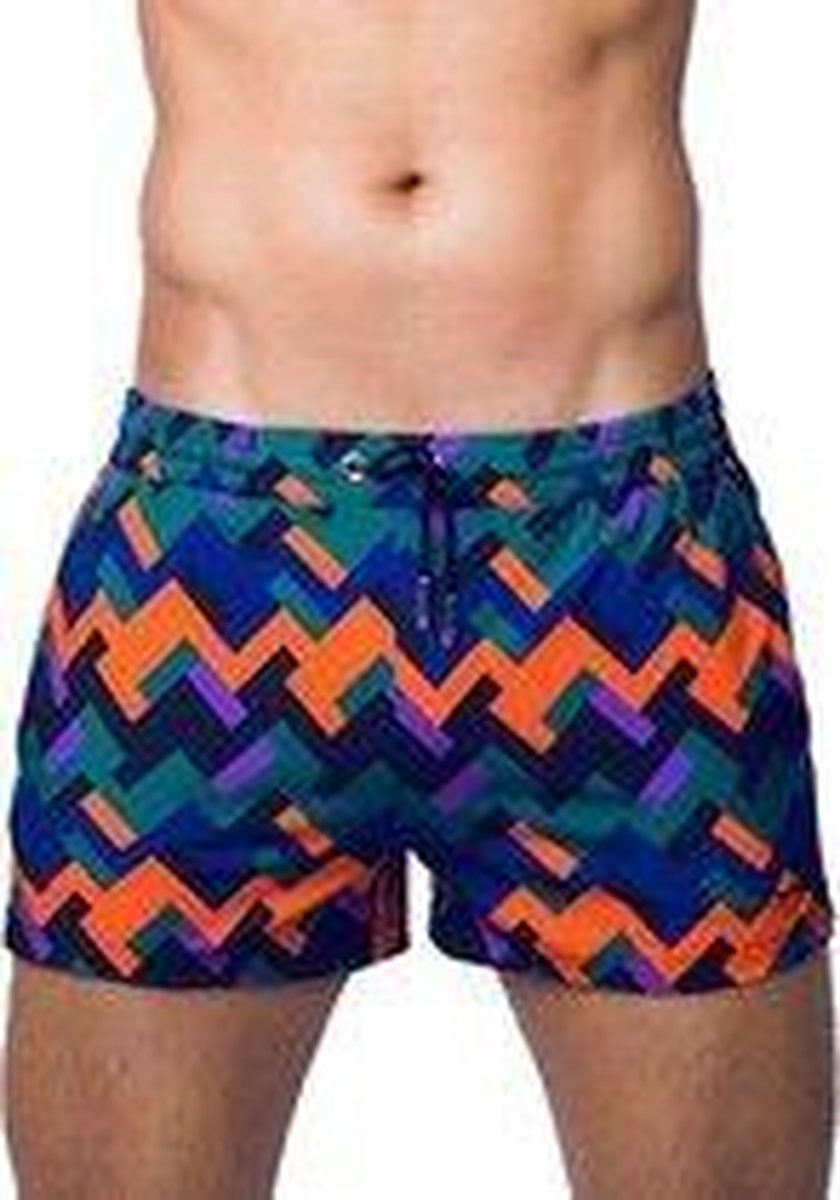 2Eros Euhedral Safari Zwemshort | Maat L | Heren zwembroek | Mannen zwembroek