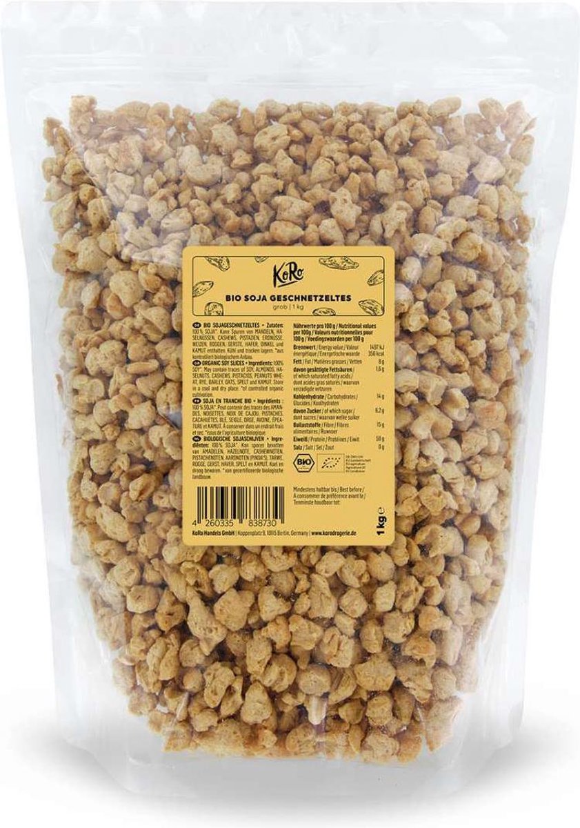 KoRo | Biologische gesneden soja | 1 kg