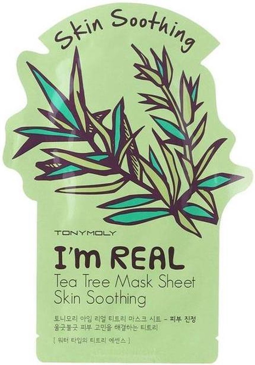 TonyMoly I'm Real Tea Tree Mask Sheet Skin Soothing