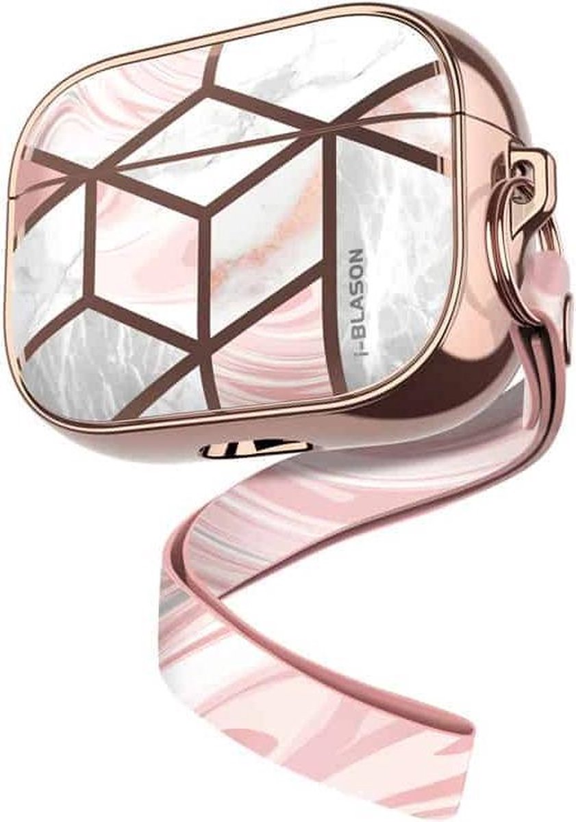 Supcase Cosmo Apple AirPods Pro Hoes - Marmer