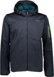 Cmp Outdoorjas Softshell Heren Polyester Donkerblauw Maat 5xl