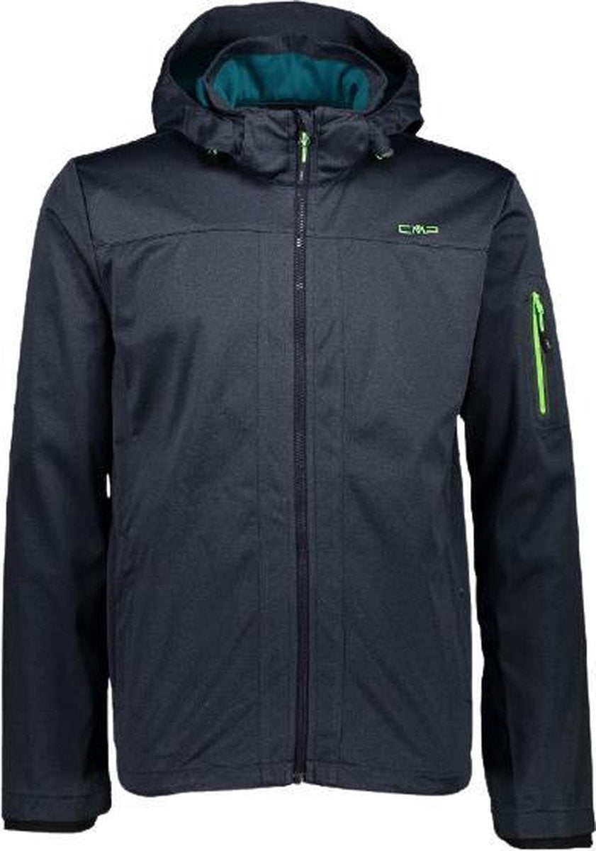 Cmp Outdoorjas Softshell Heren Polyester Donkerblauw Maat L