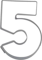 RVS uitsteker - cijfer / nummer - 5 / vijf - St�dter