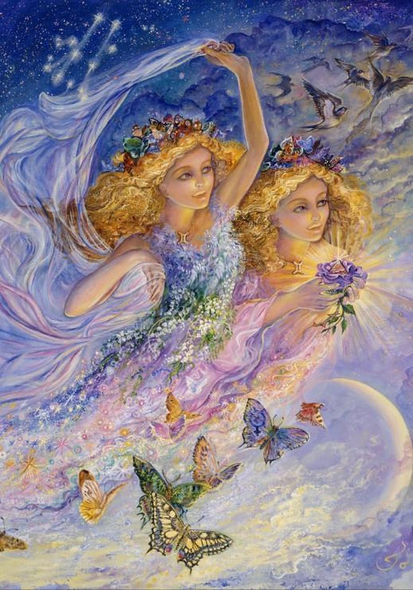 Grafika Josephine Wall  Puzzel Tweelingen 1000 stukjes