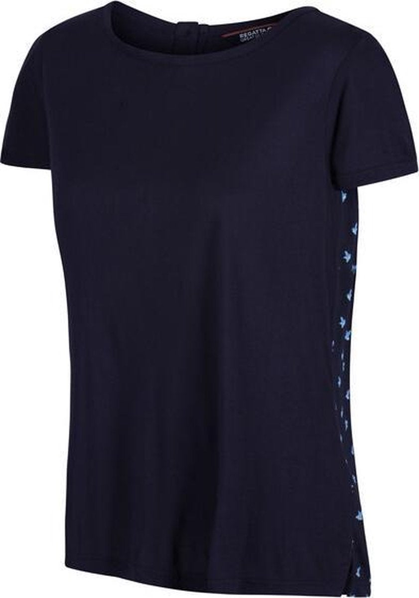 Regatta T-shirt Aliva 2-layer Dames Navy Maat 40
