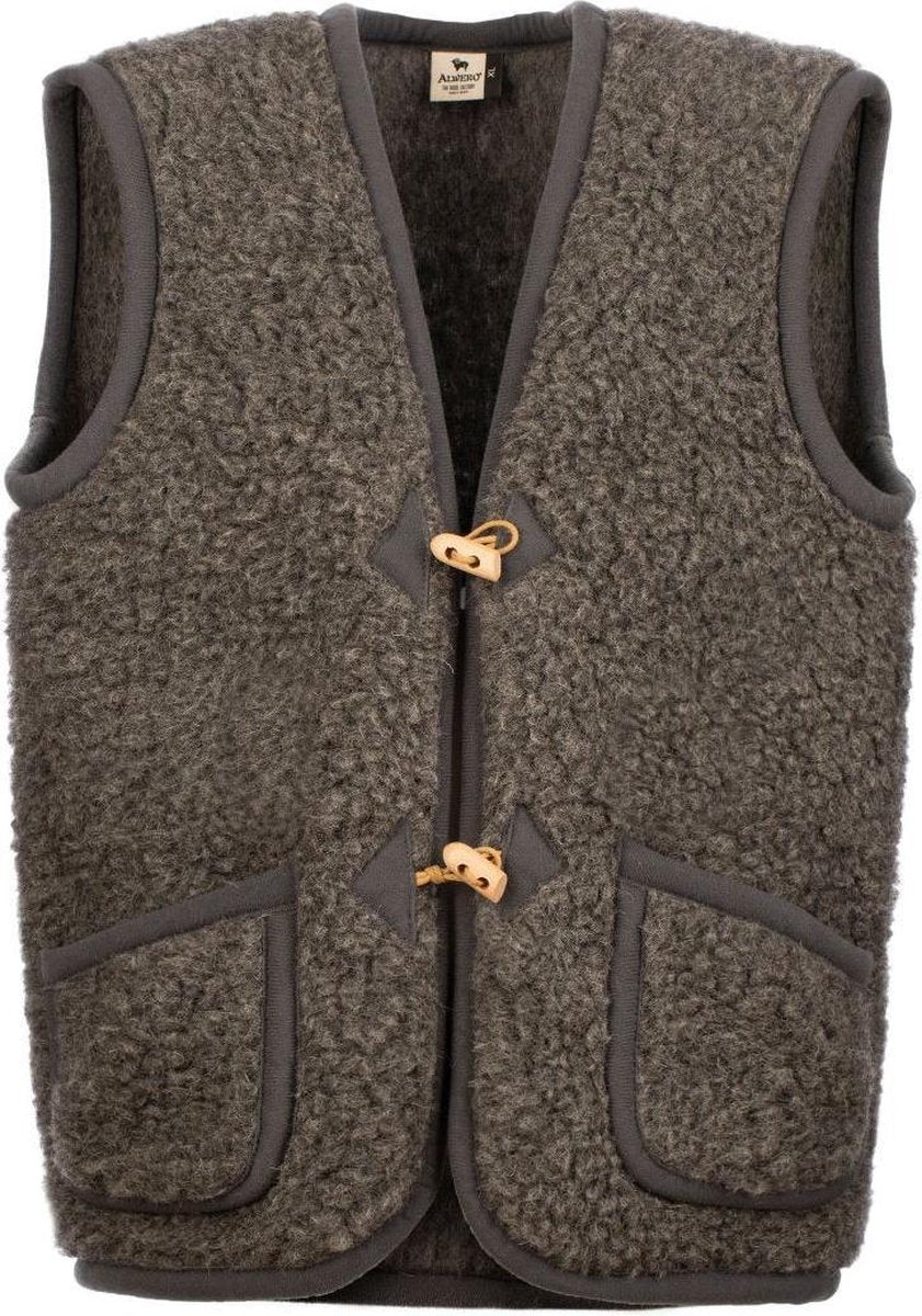 Alwero - Alwero bodywarmer Alpen ADULT Antraciet S