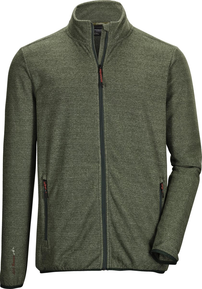 Killtec Skjern Men Fleece Jacket - Fleecevest - Heren - Groen