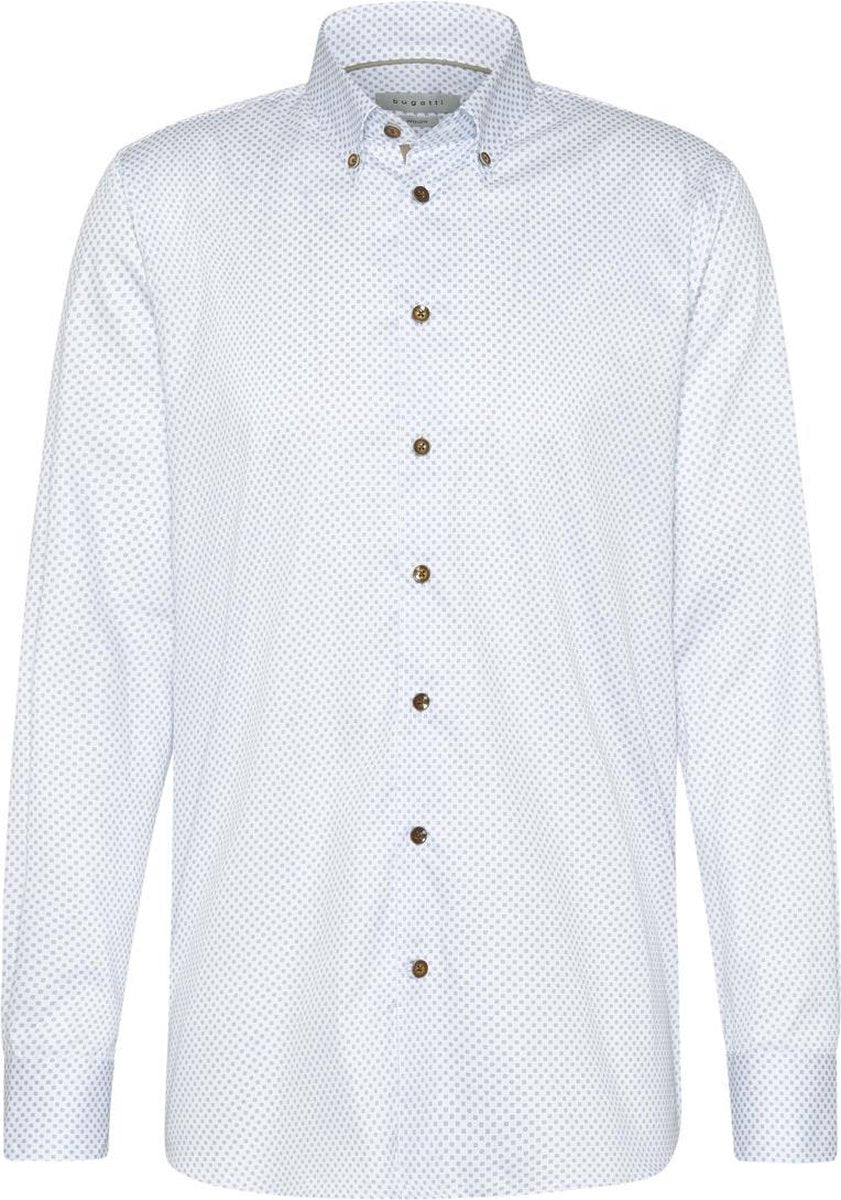 Bugatti clothing Casual Overhemd Heren lange mouw