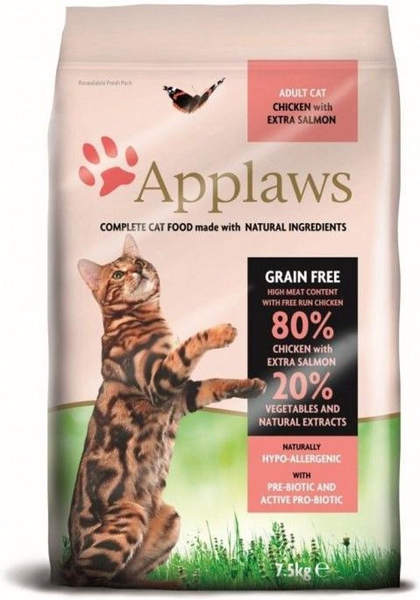 Applaws Cat Adult Chicken / Salmon - 7.5 KG
