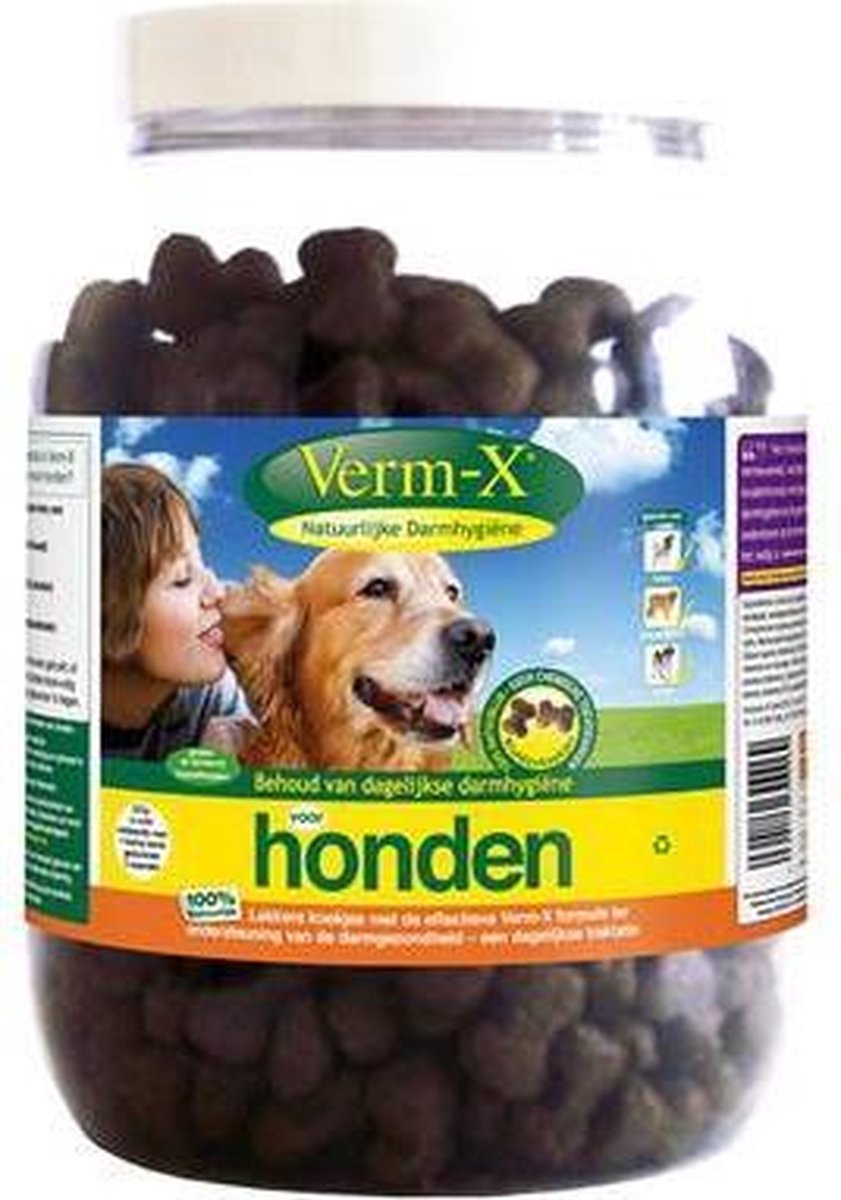 Verm-x koekjes hond 650 gr