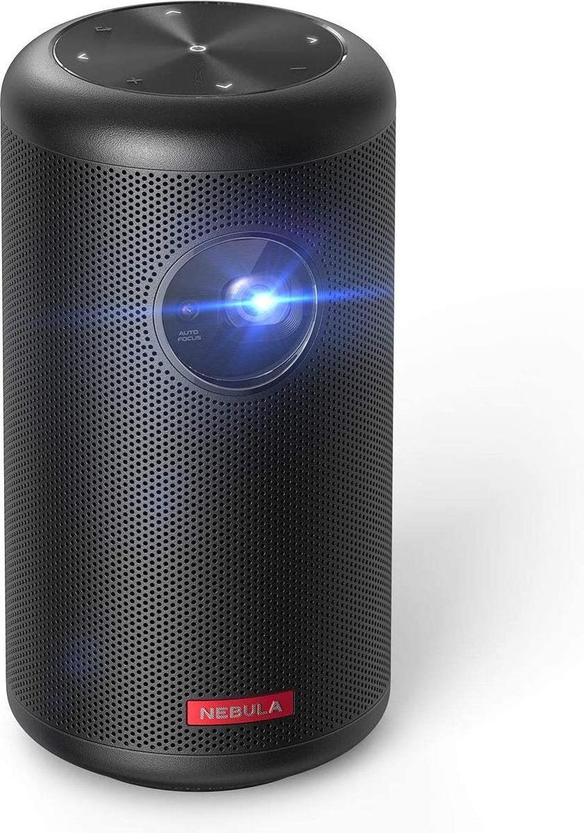 Anker Nebula Capsule II - Smart Mini Beamer - 720p - Android TV 9.0 - Apple AirPlay - USB-C - Ingebouwde Accu & Chromecast