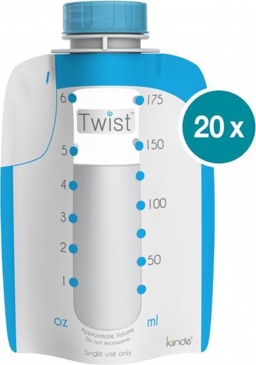 Babymoov Twist Bewaarzakjes 40 Stuks
