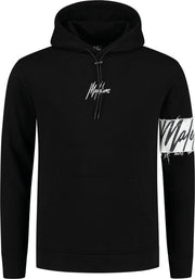 Malelions Captain Hoodie - Black/White - XL