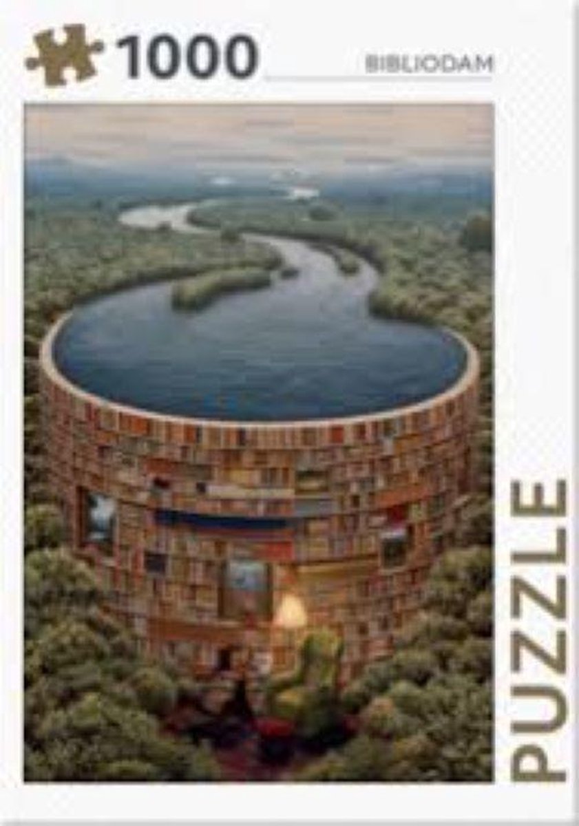 Puzzel - Bibliodam - Rebo - 1000 stukjes