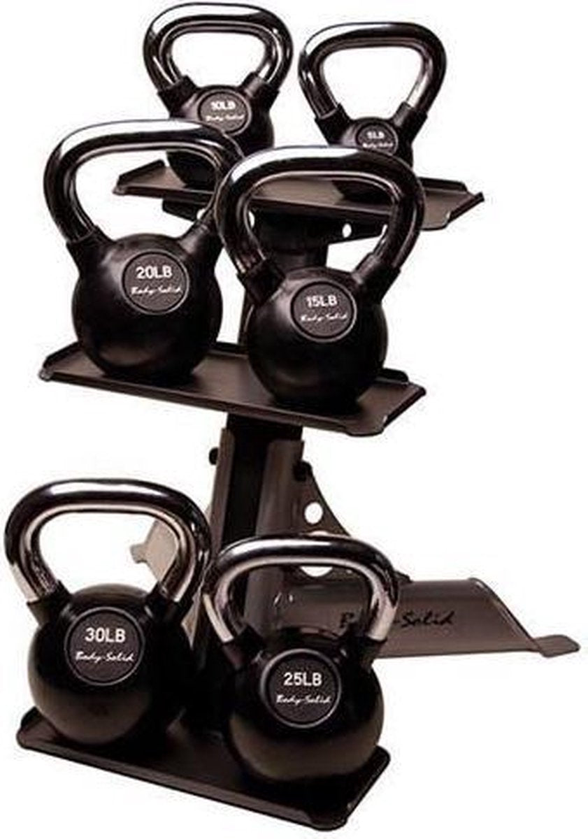 Kettlebell Rack Body-Solid GDKR50 - 3-Pair - rek voor gewichten