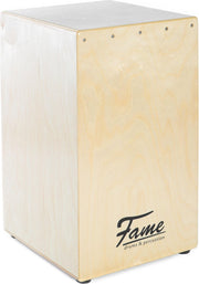 Cajons - Fame Beginner Pro Cajon Natural - voor kinderen en volwassenen