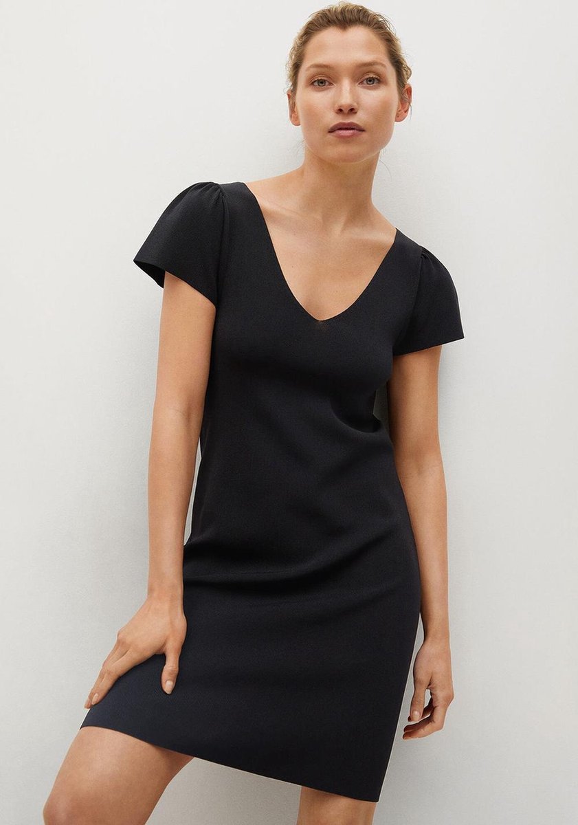 Jurk Met Detail Op Mouwen 17010185 99