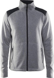 Craft Noble Zip Jacket Heavy Knit Fleece Men Grijs maat S