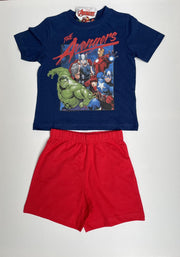 Avengers Kinder Shortama Zomerset Maat 8-Jaar Blauw