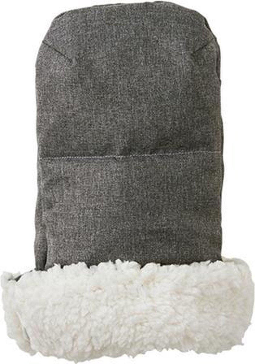 Airbuggy handwarmer earth grijs - 35x32x4cm - 1 stuks