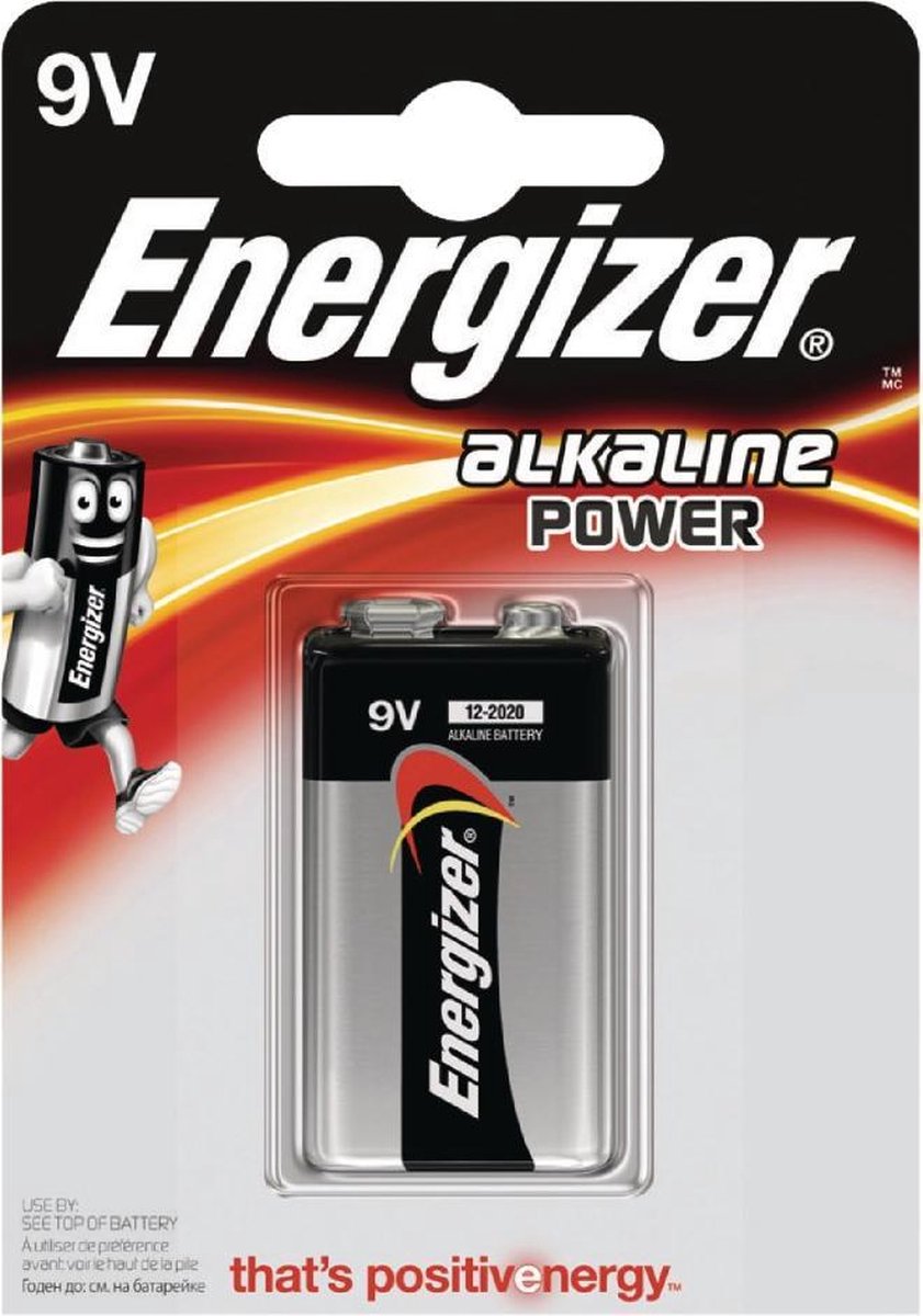 Energizer Alkaline Power 9V Single-use battery