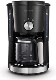 Morphy Richards EVOKE Schwarz Koffiezetapparaat Zwart Capaciteit koppen: 10 Timerfunctie