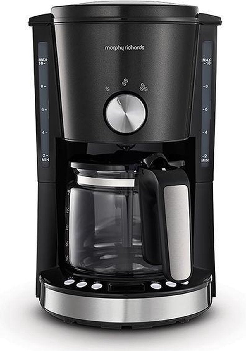 Morphy Richards EVOKE Schwarz Koffiezetapparaat Zwart Capaciteit koppen: 10 Timerfunctie