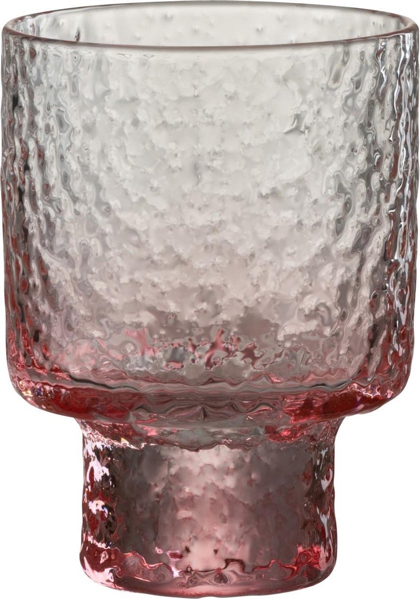 J-Line Likeurglas Oneffen Glas Roze