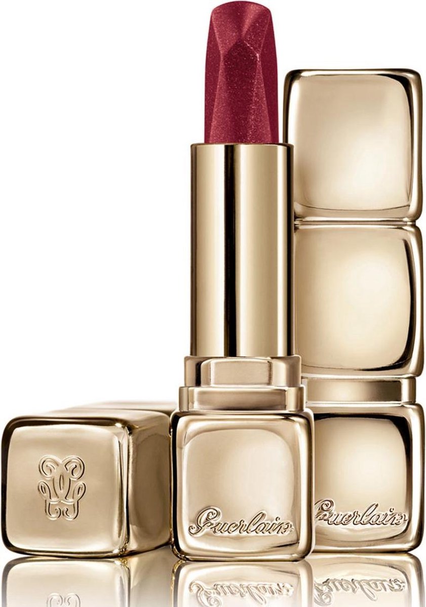 Guerlain Kiss Kiss Barra De Labios 521 Red Jewel 1un