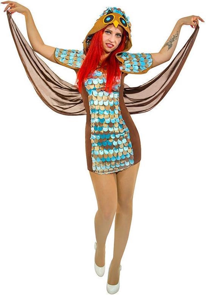 Angel's - Sexy uil kostuum voor vrouwen - Small - Volwassenen kostuums