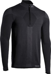 Iron-ic Thermoshirt Fusion Half Zip Heren Polyamide Zwart Mt M