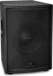 Malone PW-15A-M 1000 W Actieve subwoofer Zwart