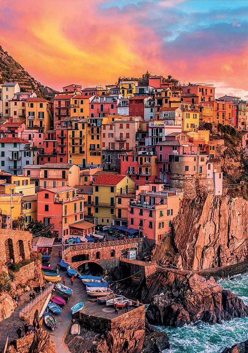 Edcua - Manarola 300 Teile XXL Puzzle