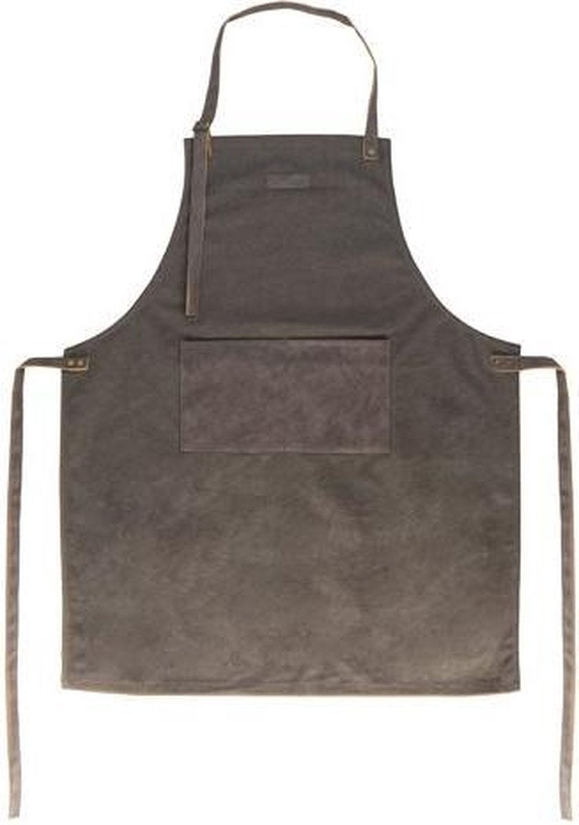 Gusta Canvas Schort + PU Met Koker