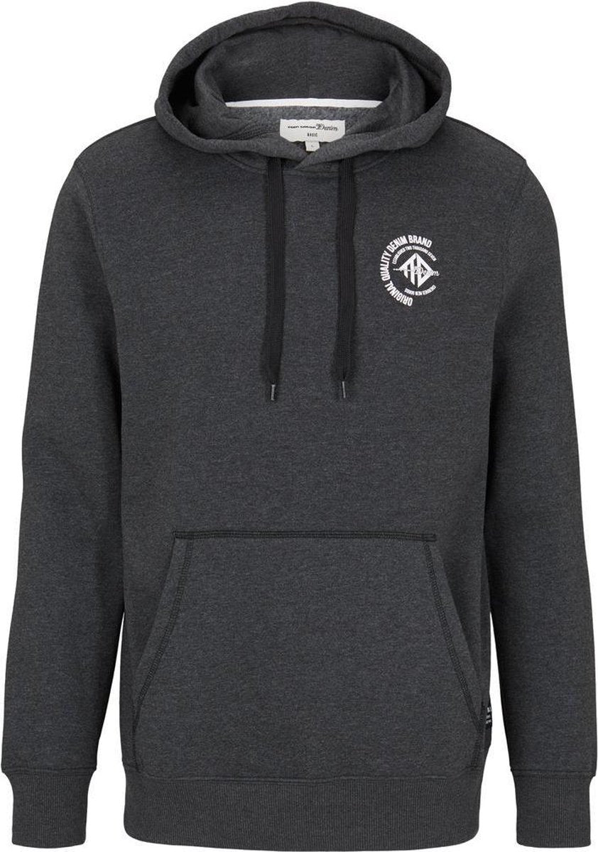 Tom Tailor Denim Lange mouw Trui - 1020194 Dgrijs (Maat: L)