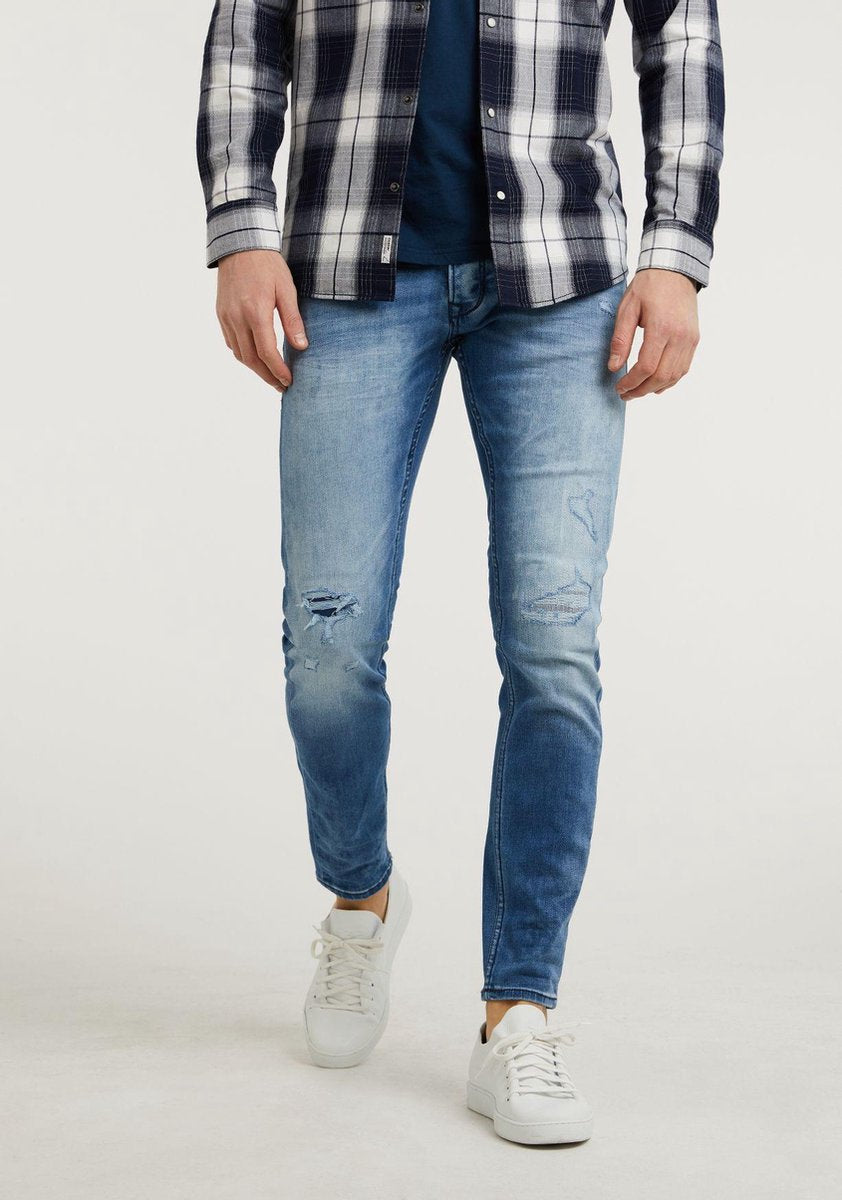 CHASIN' Jeans Ego Nolan Slim Fit Mid Blue (1111.326.046 - D22)