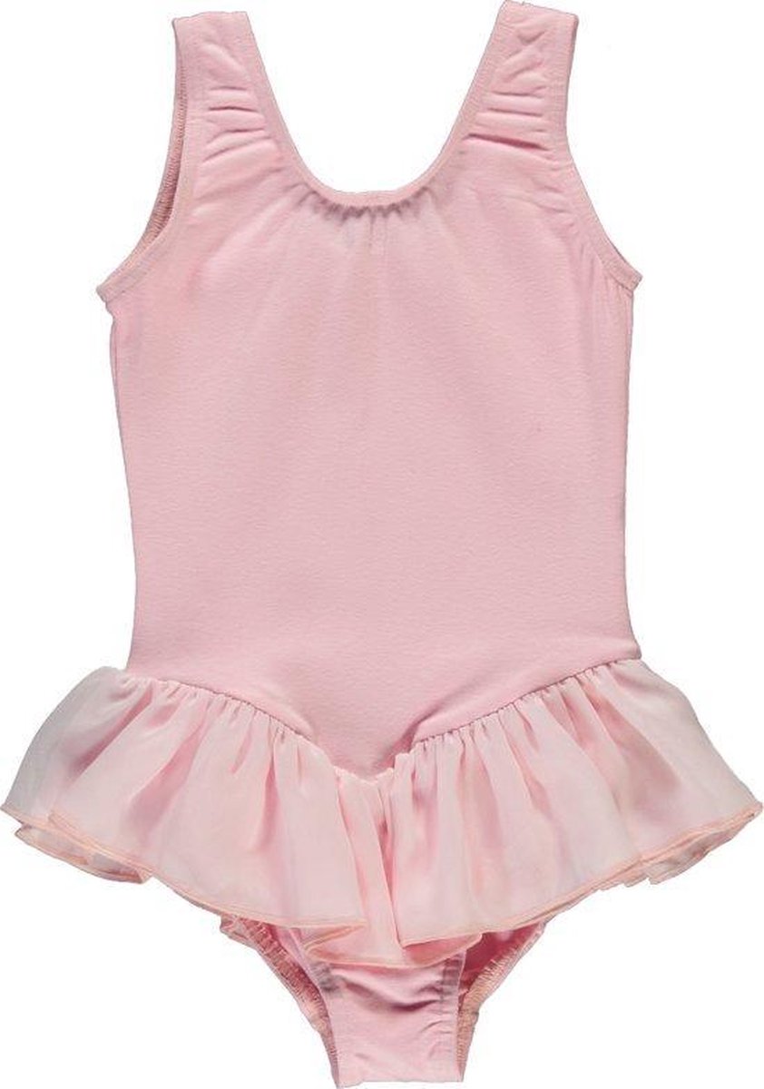 Danceries Balletpakje Clarasson Mouwloos dubbele rok Roze Katoen - Maat 122-128