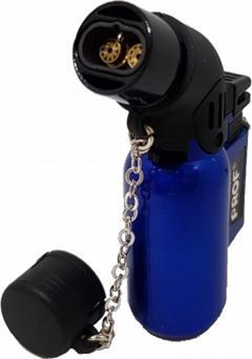 Prof Double Torch - Aansteker Met 2 Vlammen- Gas - Vuurwerk Aansteker
