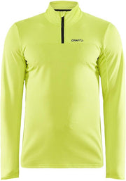 Craft Wintersportpully - Maat 128  - Unisex - neoon geel