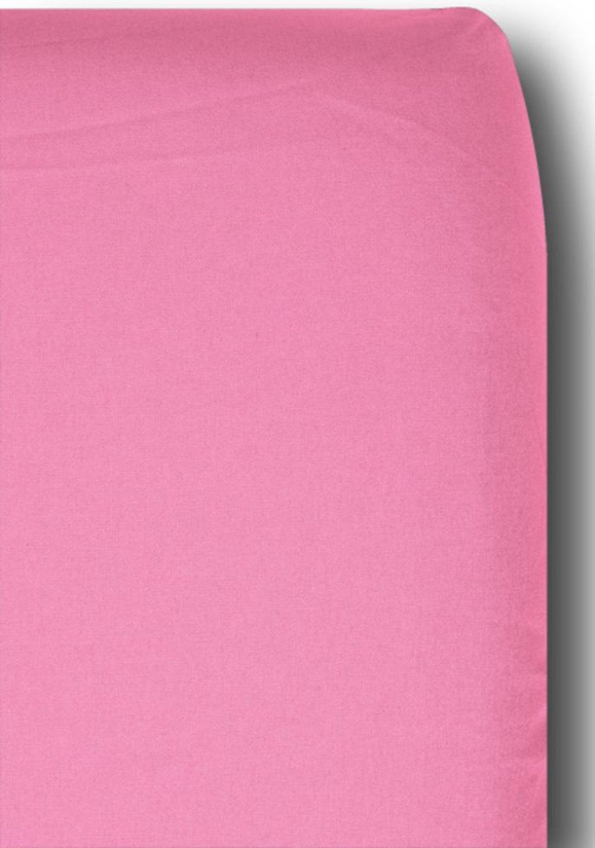 Cottonbaby - Hoeslaken Ledikant 60x120 cm - Roze