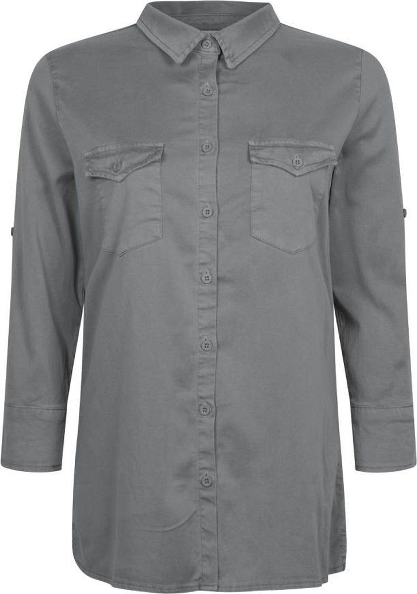 Zoso Marloes dames blouse antraciet