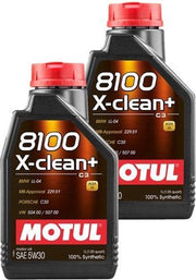 Motul Aanbieding: 2 X 8100 X-Clean+ 5W30 1L