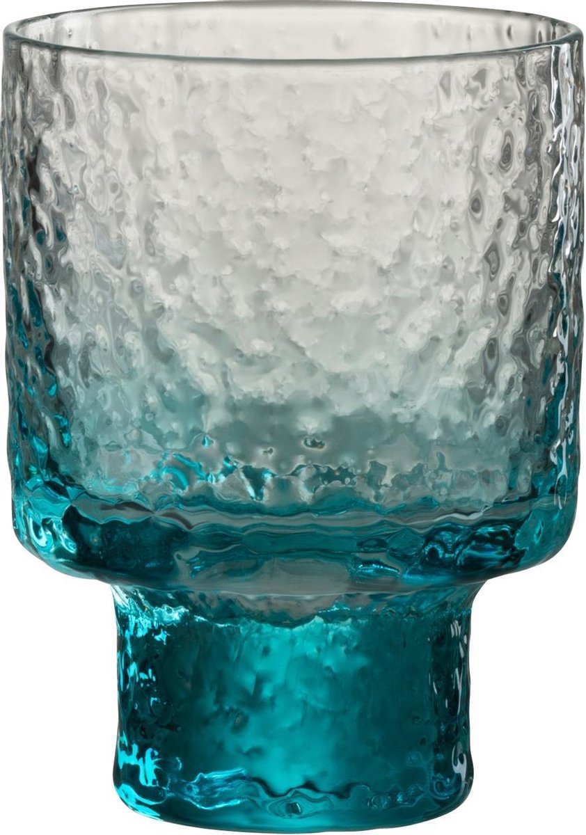 J-Line Likeurglas Oneffen Glas Blauw