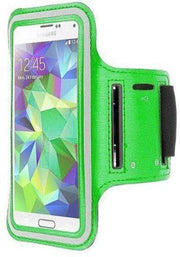 Samsung Galaxy S4 sports armband case Groen Green